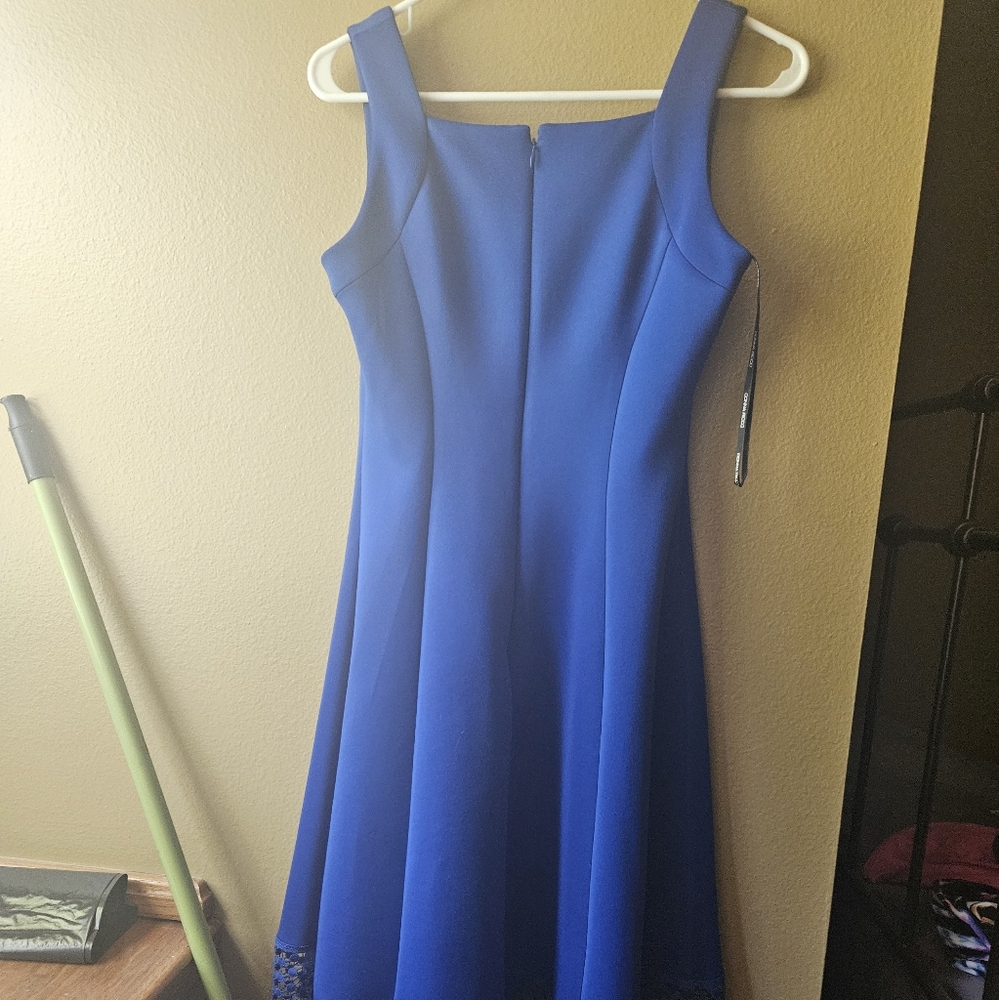 Donna Rico size 6 blue dress